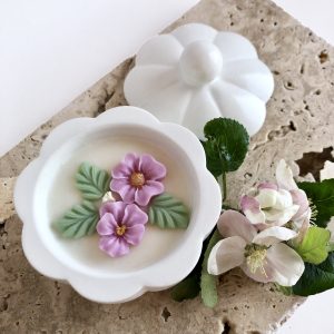 Lumânare Floriella - floare cu capac