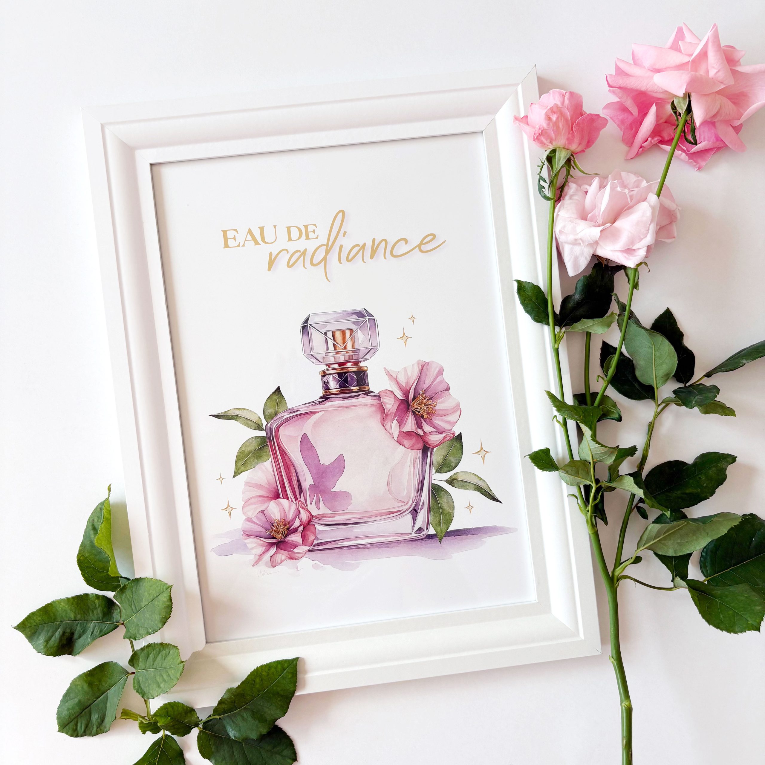 Tablou decorativ - Eau de Radiance - Aură fermecătoare