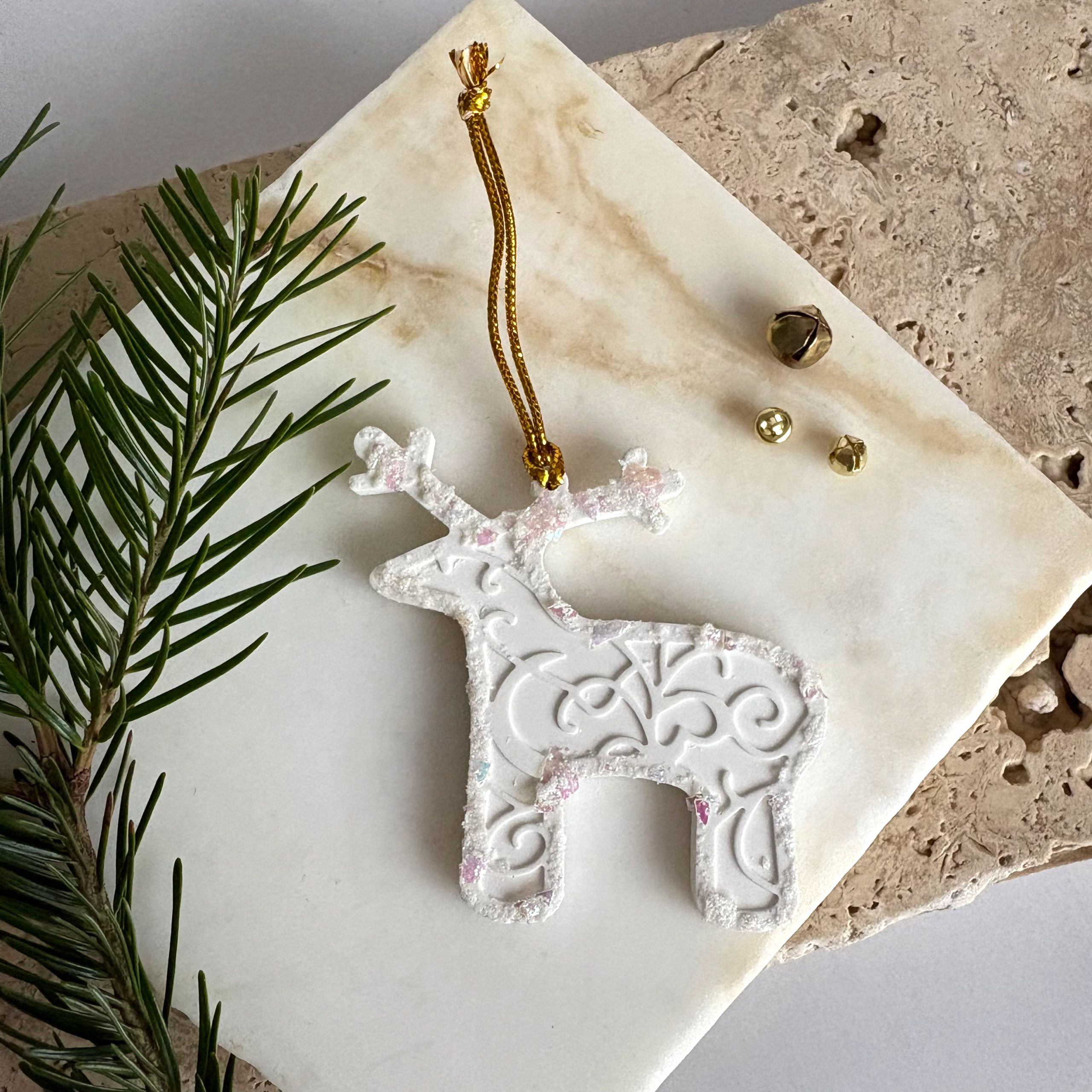 Decorațiuni ceramice pentru bradul de Crăciun - imagine 8