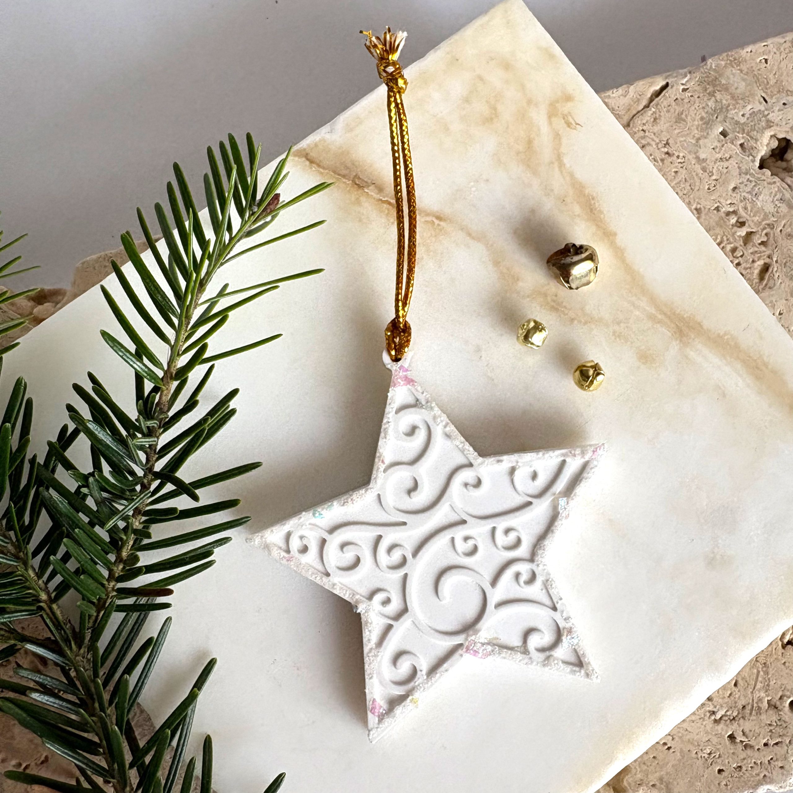 Decorațiuni ceramice pentru bradul de Crăciun - imagine 4