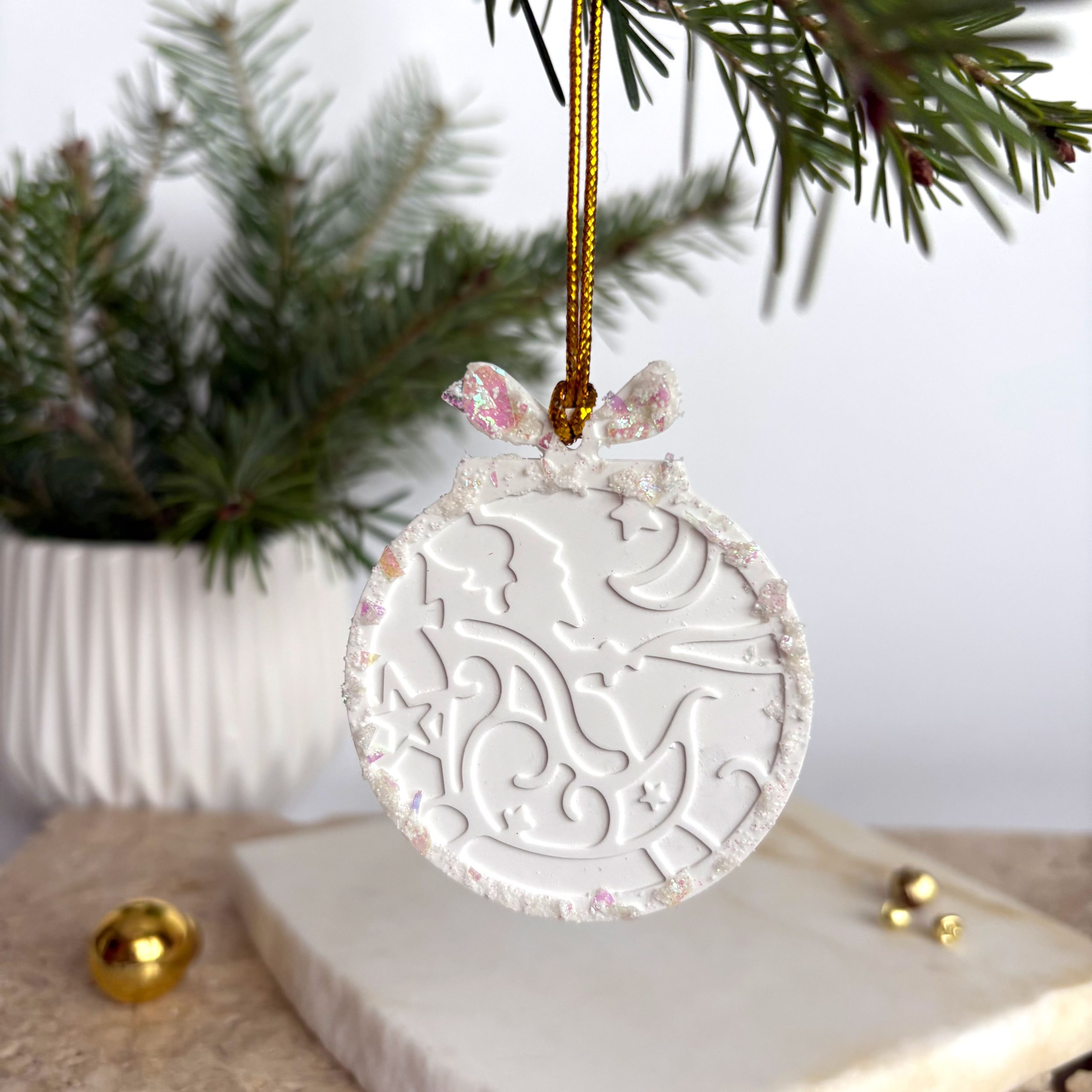 Decorațiuni ceramice pentru bradul de Crăciun - imagine 14